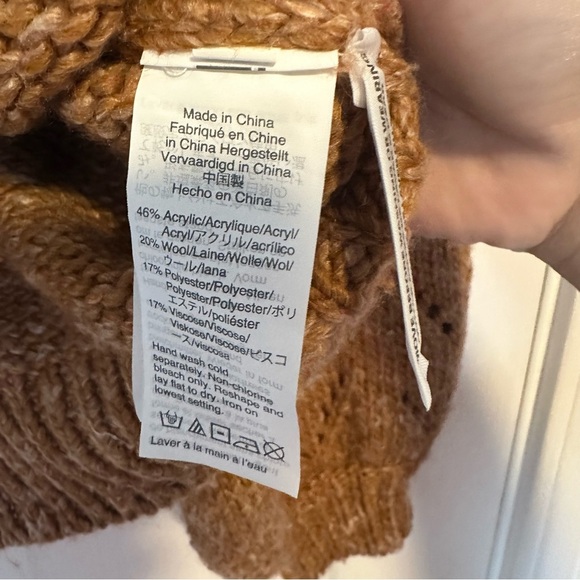 Madewell Pointelle Bubble-Sleeve Pullover Sweater - Picture 7 of 7